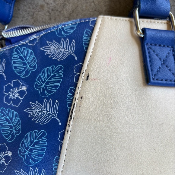 Loungefly Disney Stitch Bubbles Satchel Handbag Purse *FLAWED - Picture 3 of 5